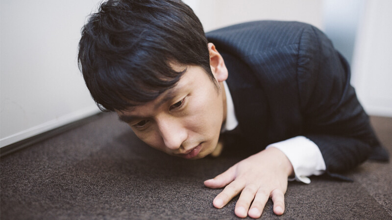 栄養失調になるイメージ